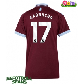 Aston Villa Alejandro Garnacho #17 Hemmatröja Kvinnor 2026-27 Kortärmad